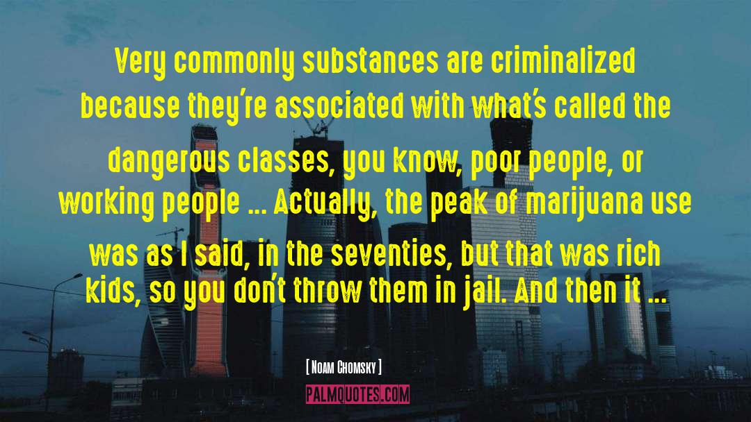 Substance Use quotes by Noam Chomsky
