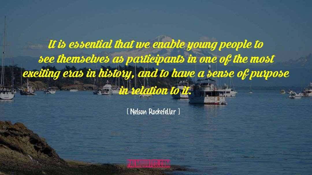 Substance Vs Relation quotes by Nelson Rockefeller