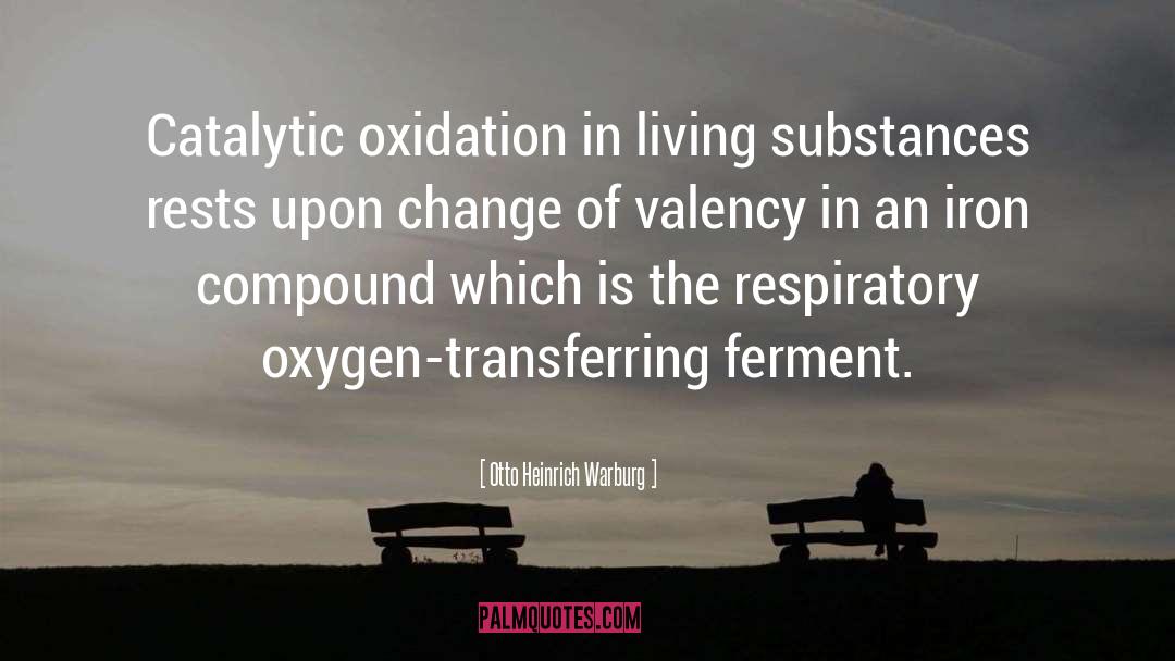 Substances quotes by Otto Heinrich Warburg