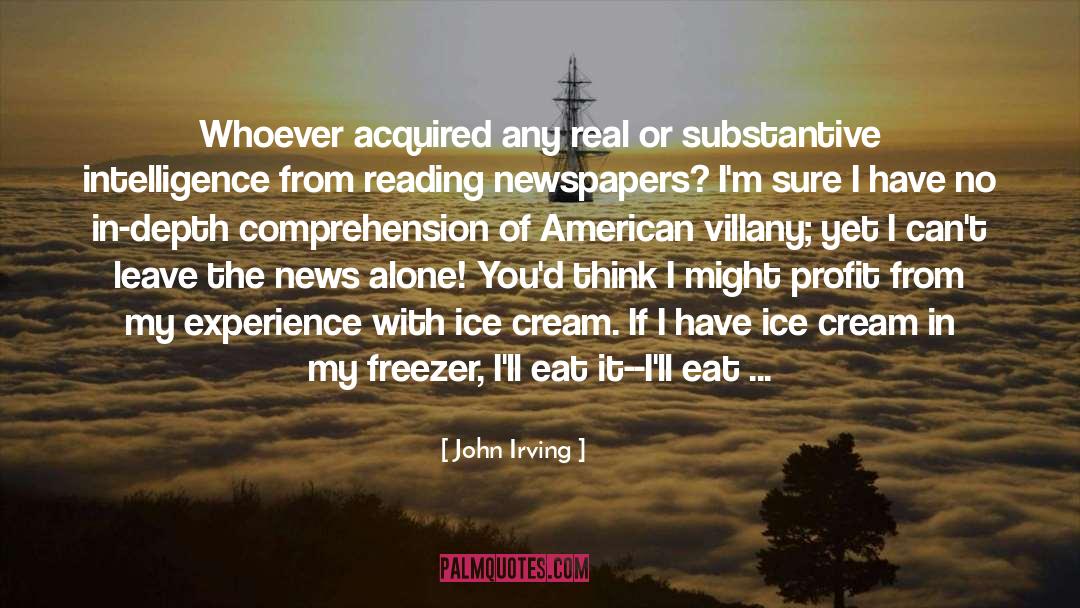 Substantive quotes by John Irving