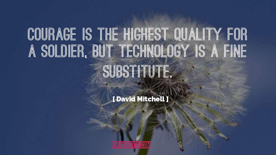 Substitute quotes by David Mitchell