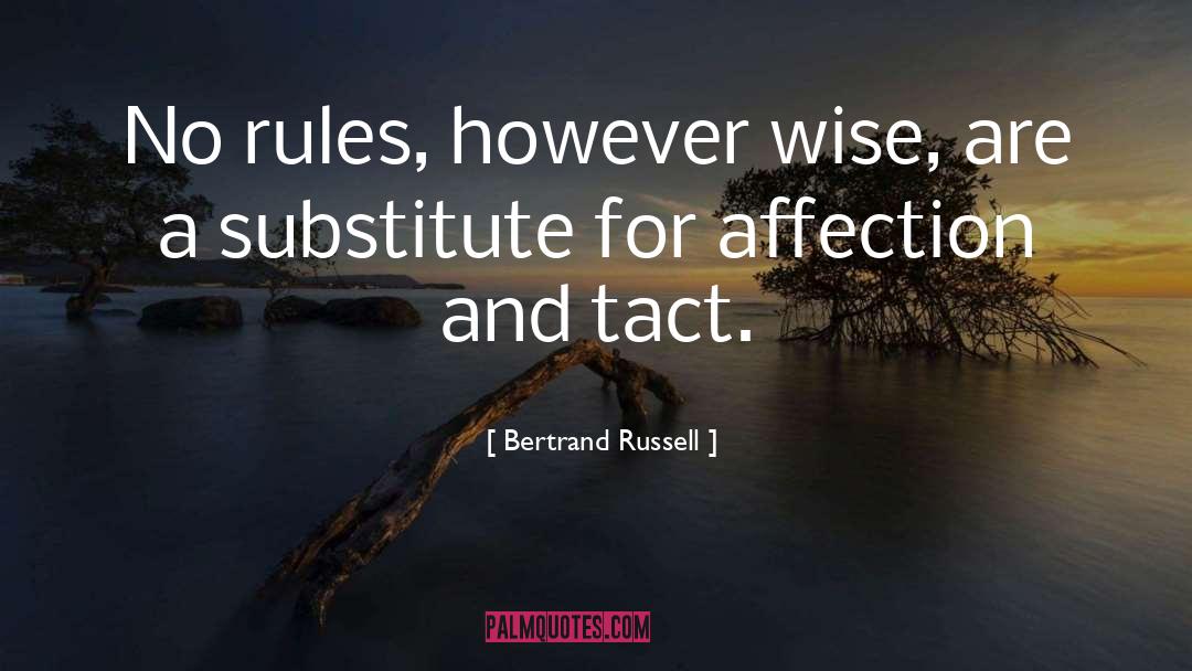 Substitute quotes by Bertrand Russell