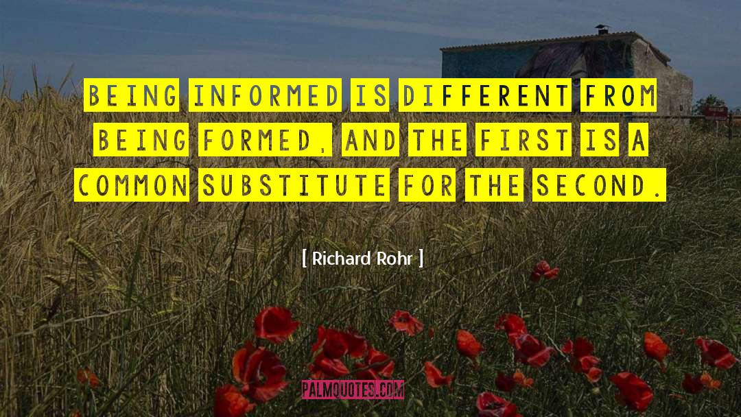 Substitutes quotes by Richard Rohr