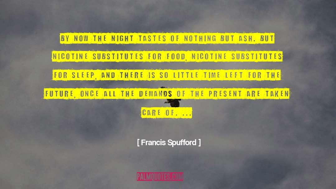 Substitutes quotes by Francis Spufford