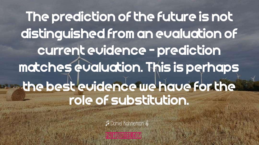 Substitution quotes by Daniel Kahneman