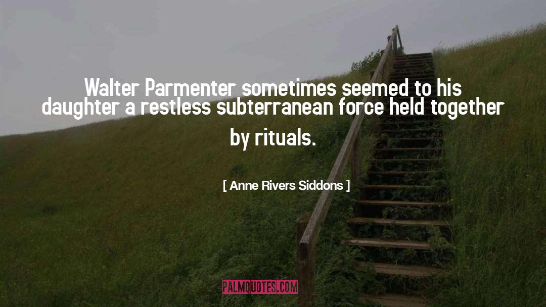 Subterranean quotes by Anne Rivers Siddons