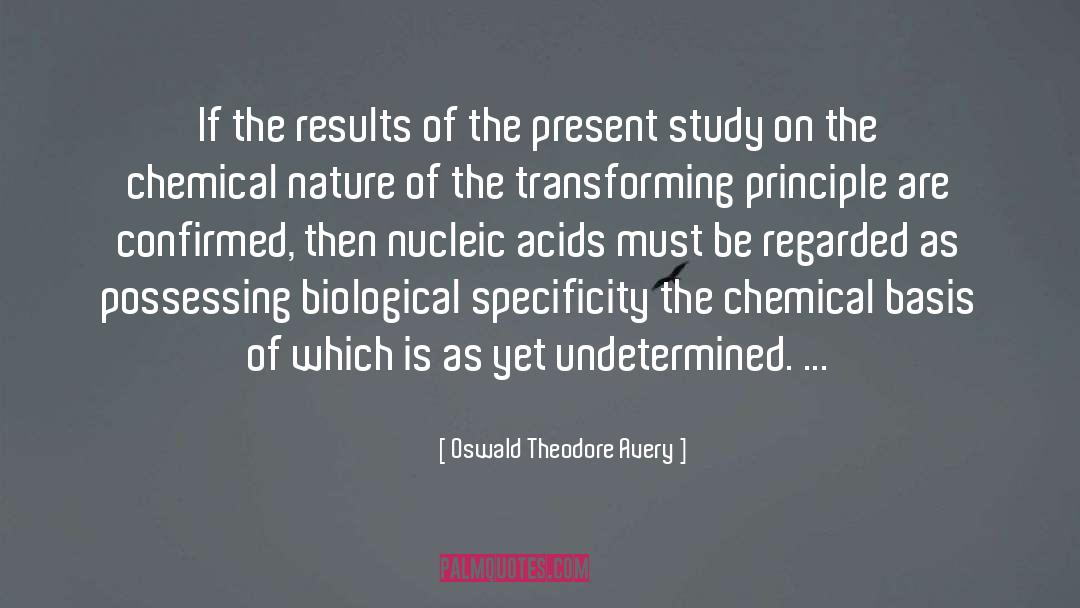 Subunits Of Nucleic Acids quotes by Oswald Theodore Avery