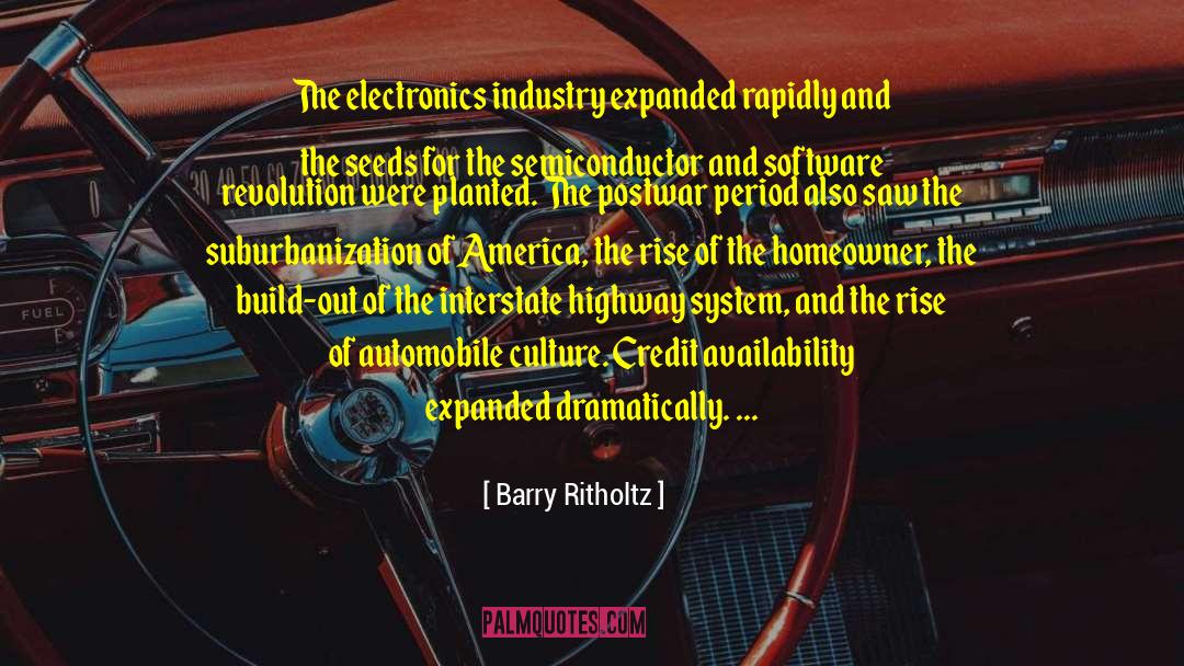 Suburbanization quotes by Barry Ritholtz