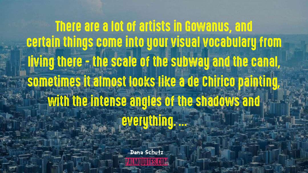 Subway quotes by Dana Schutz