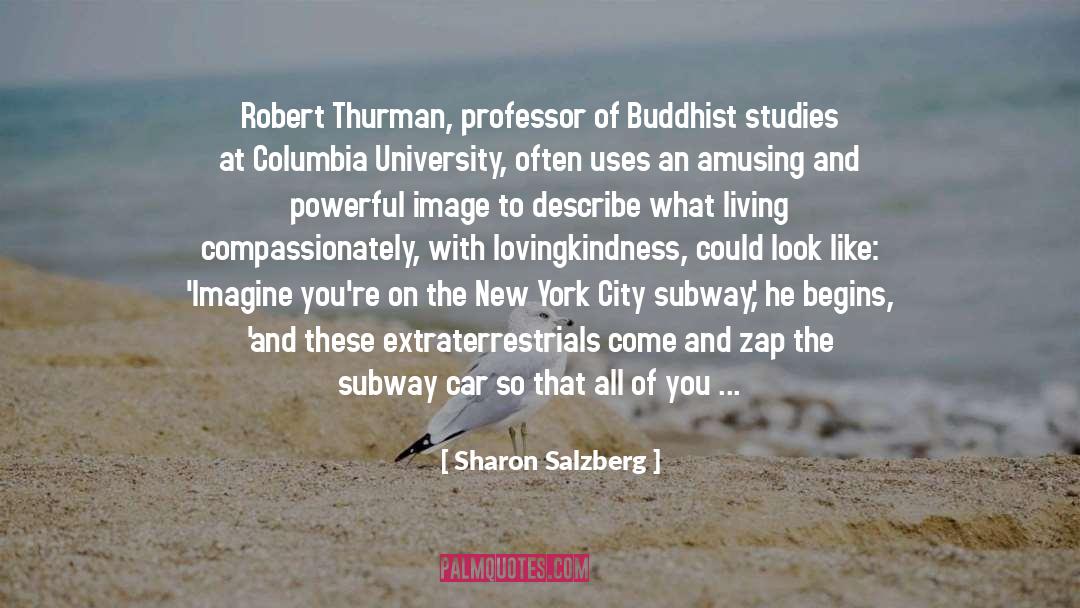 Subway quotes by Sharon Salzberg