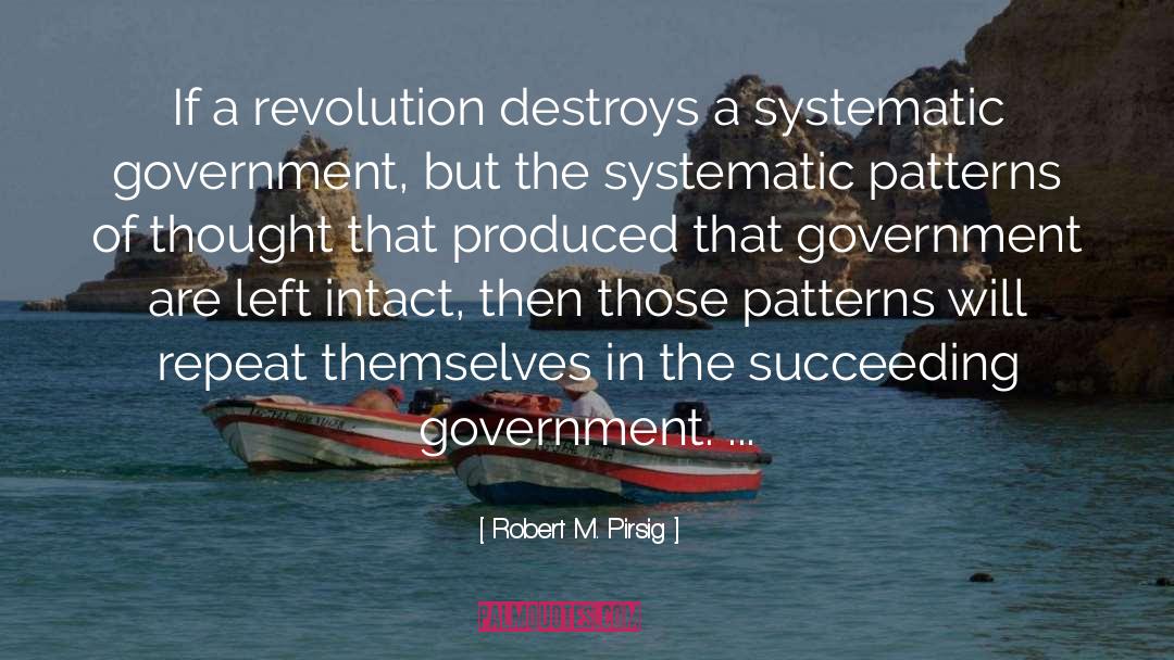 Succeeding quotes by Robert M. Pirsig