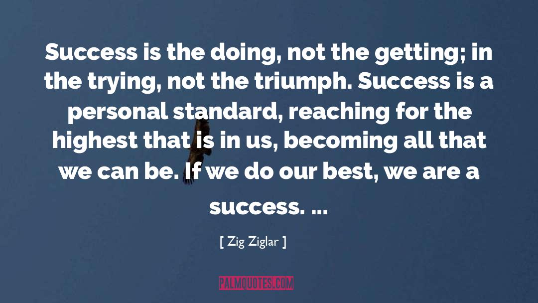 Succes quotes by Zig Ziglar