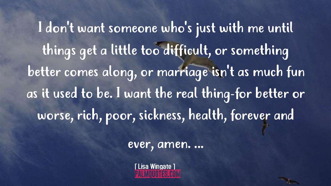 Succesful Marriage quotes by Lisa Wingate