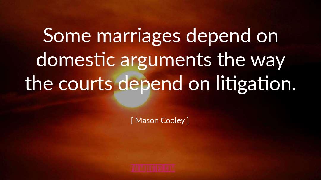 Succesful Marriage quotes by Mason Cooley