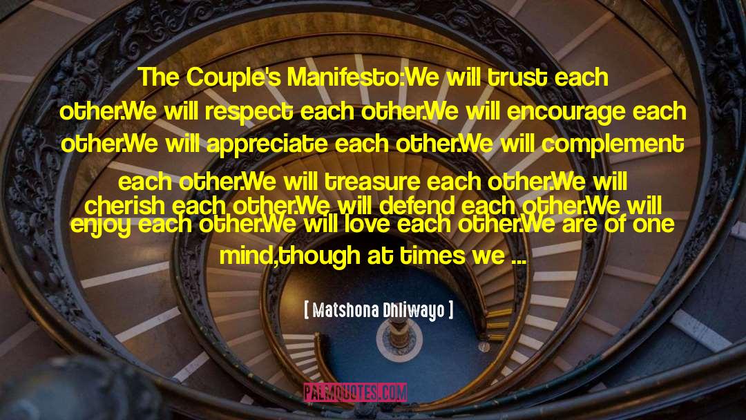 Succesful Marriage quotes by Matshona Dhliwayo