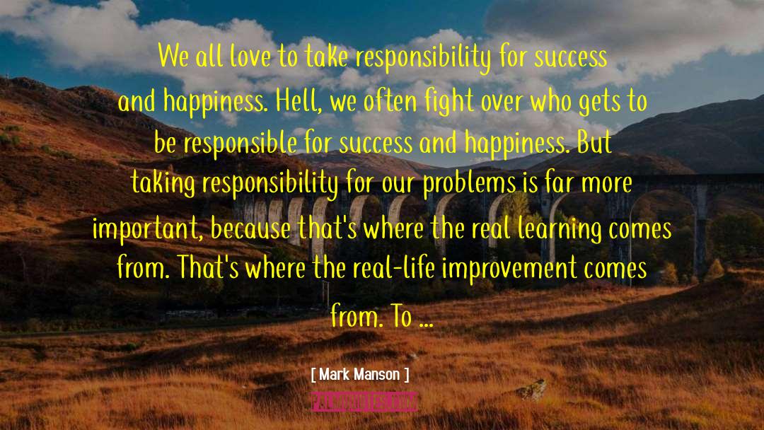 Success And Happiness quotes by Mark Manson