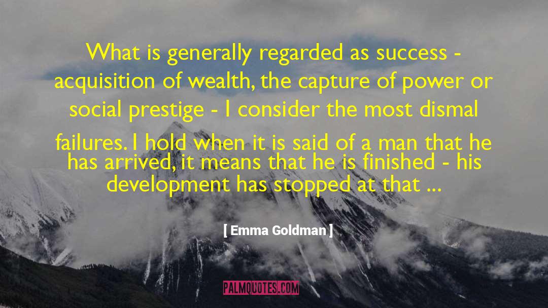 Success And Significance quotes by Emma Goldman