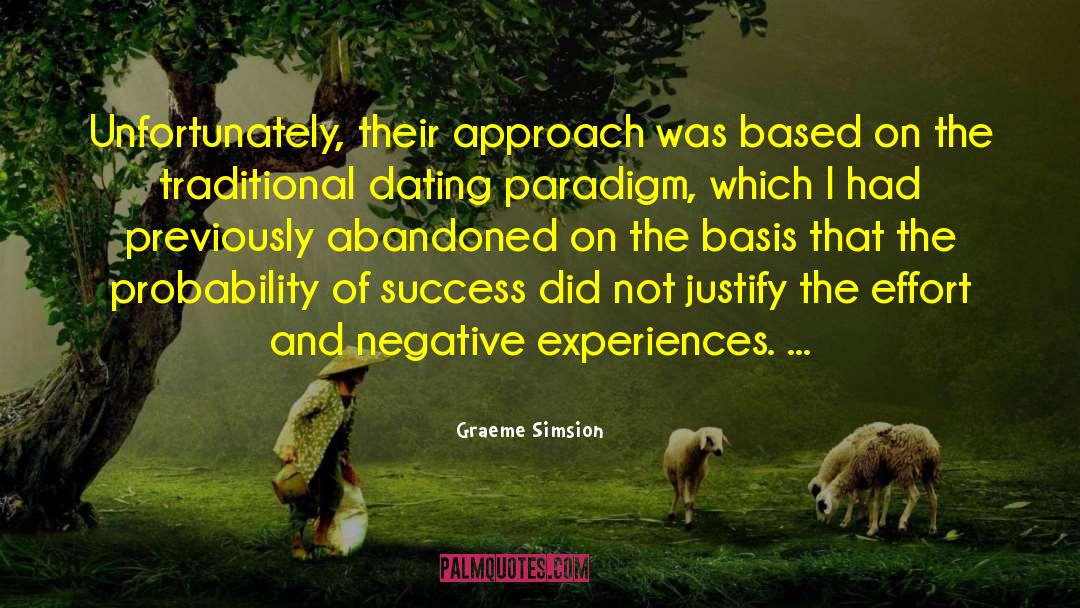 Success And Significance quotes by Graeme Simsion