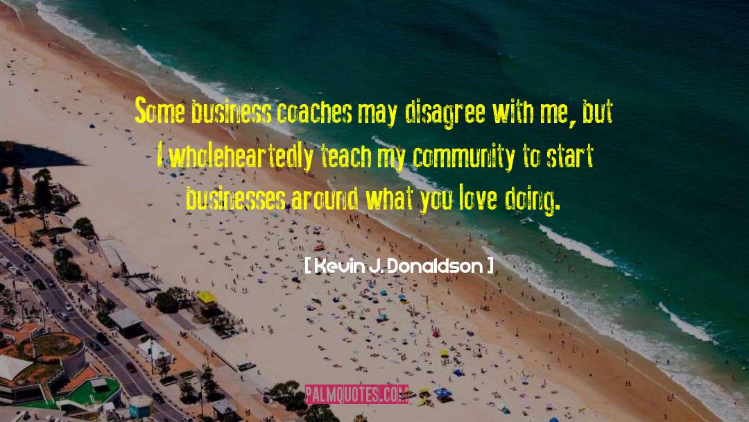 Success Ensurance quotes by Kevin J. Donaldson