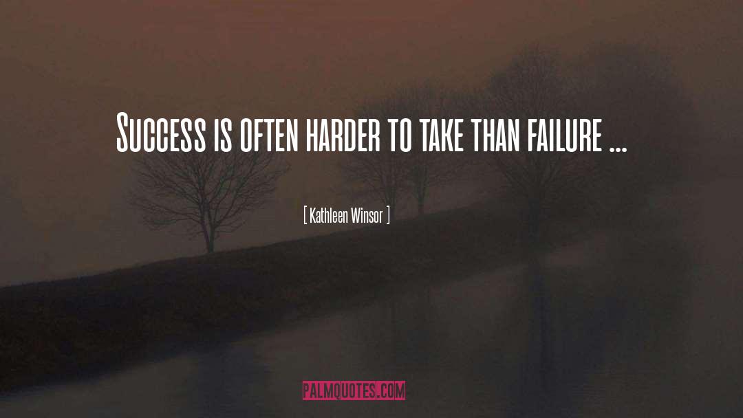 Success Failure quotes by Kathleen Winsor