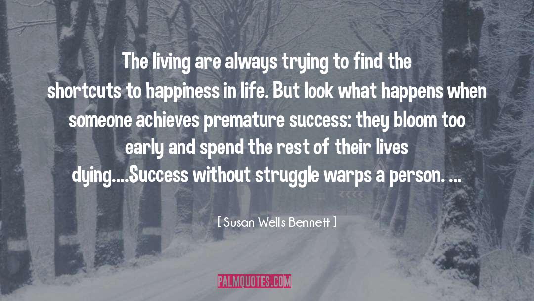 Success Failure quotes by Susan Wells Bennett