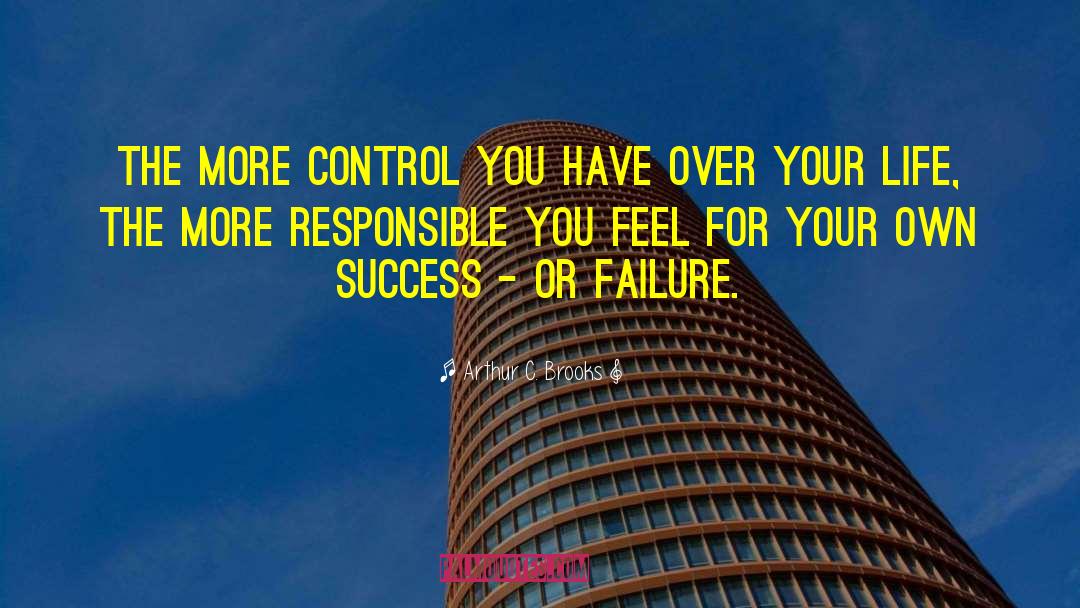 Success Failure quotes by Arthur C. Brooks