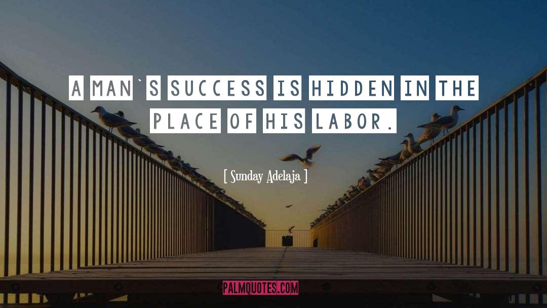 Success In Business quotes by Sunday Adelaja