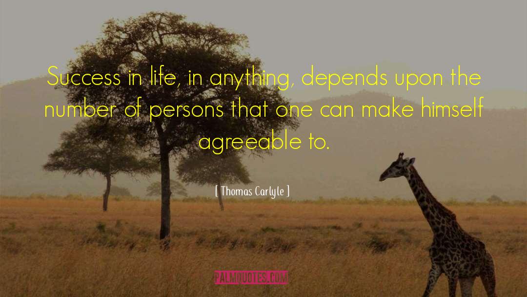 Success In Life quotes by Thomas Carlyle