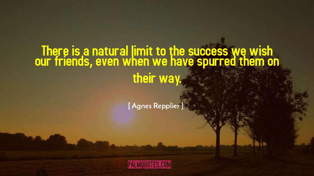 Success Is A Habit quotes by Agnes Repplier