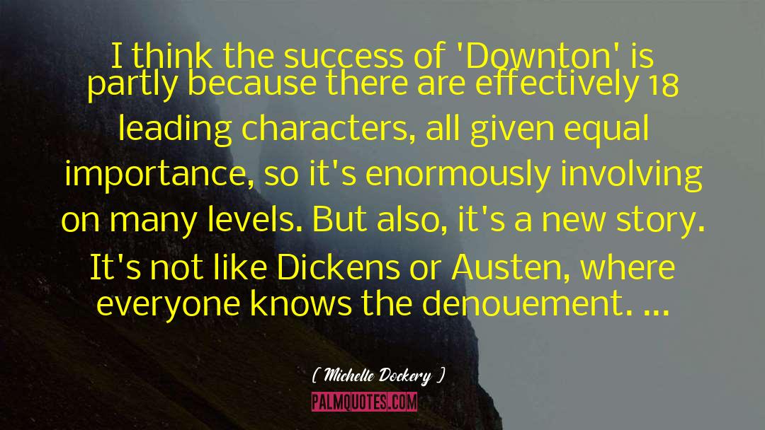 Success Living quotes by Michelle Dockery