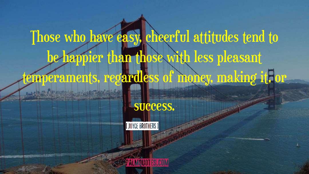 Success Money quotes by Joyce Brothers