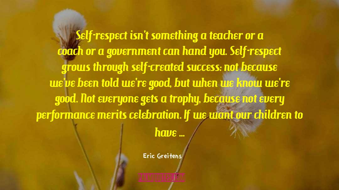 Success Not quotes by Eric Greitens