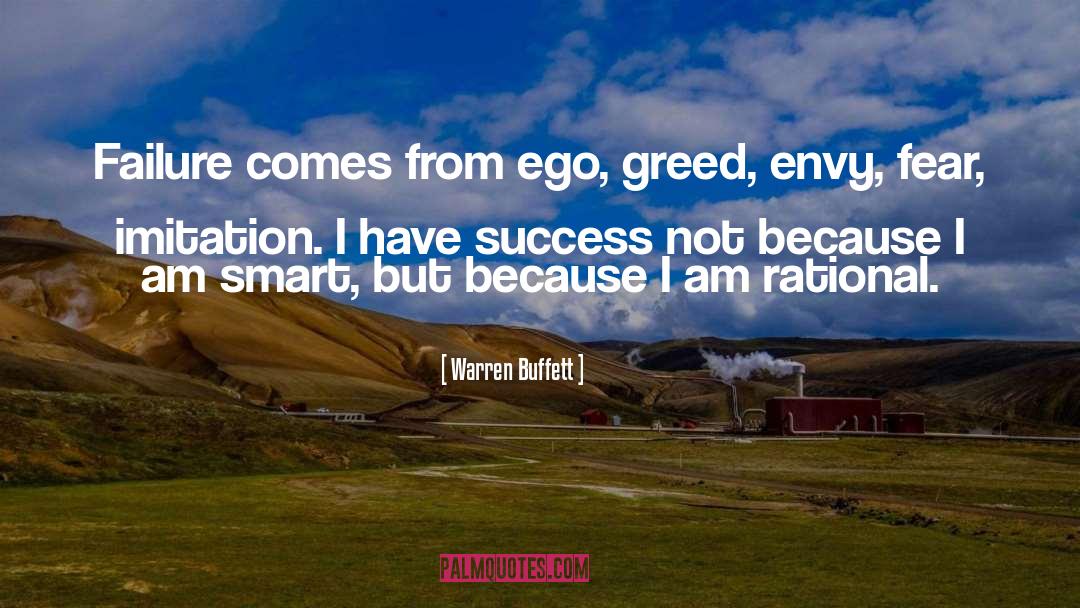 Success Not quotes by Warren Buffett