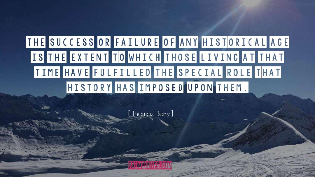 Success Or Failure quotes by Thomas Berry