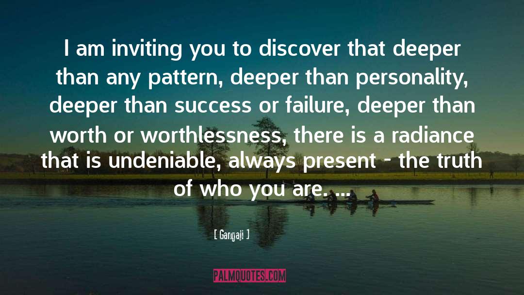 Success Or Failure quotes by Gangaji