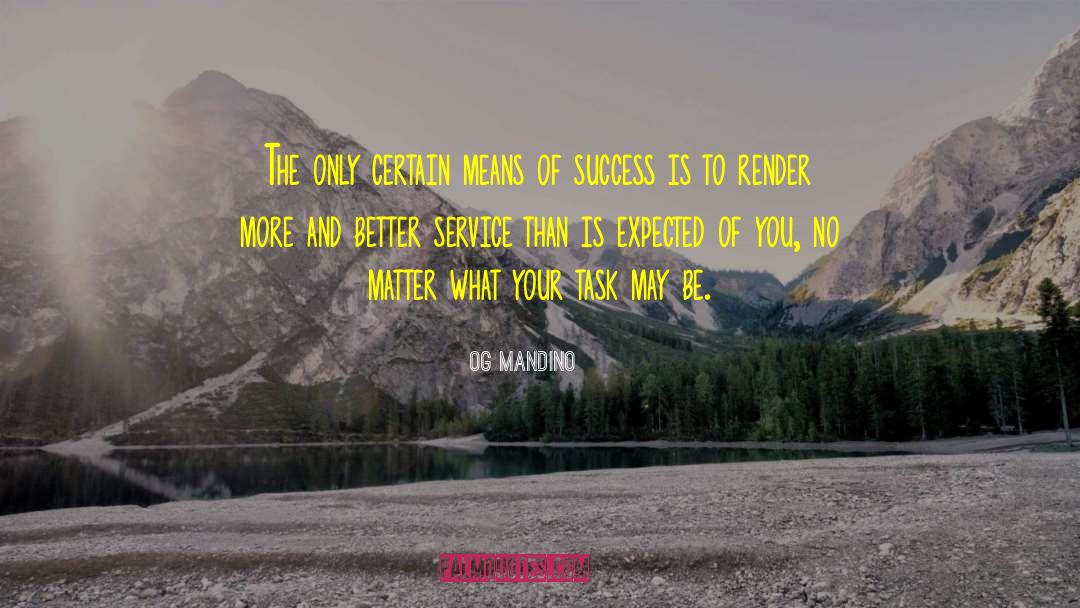 Success Self Improvement quotes by Og Mandino