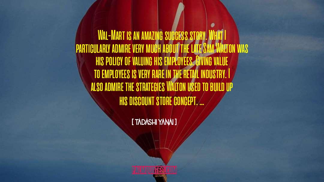Success Story quotes by Tadashi Yanai