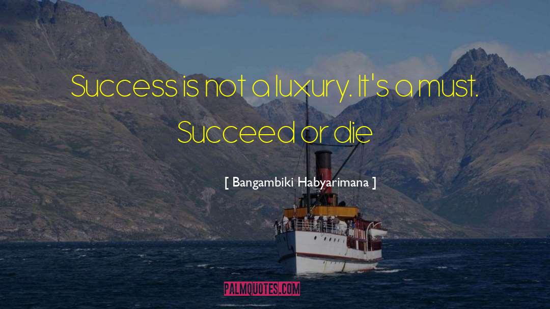 Success Strategies quotes by Bangambiki Habyarimana