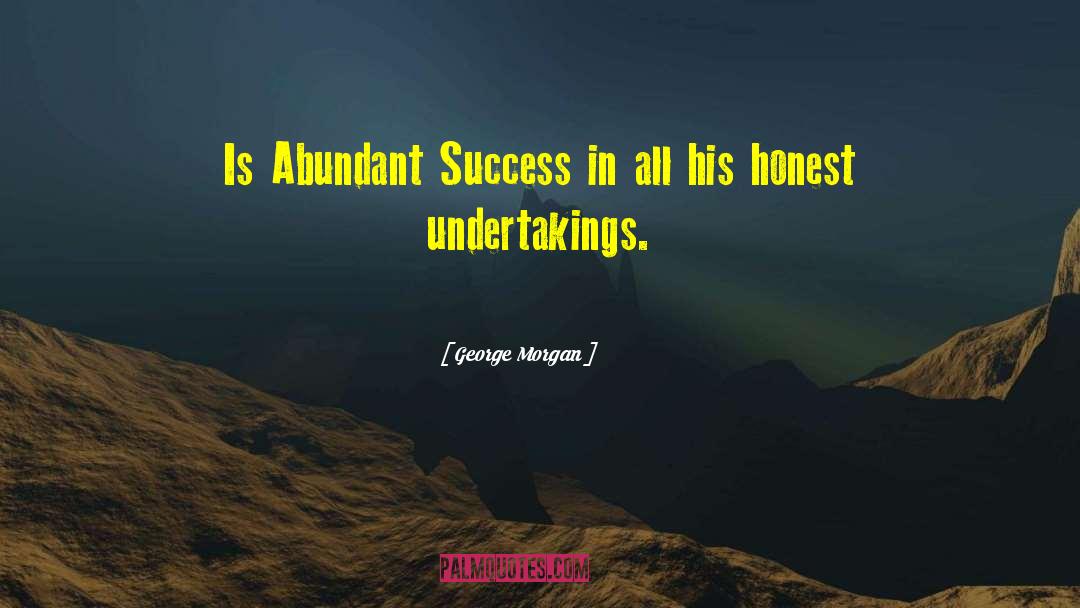 Success Talks quotes by George Morgan