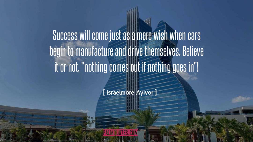 Success Talks quotes by Israelmore Ayivor