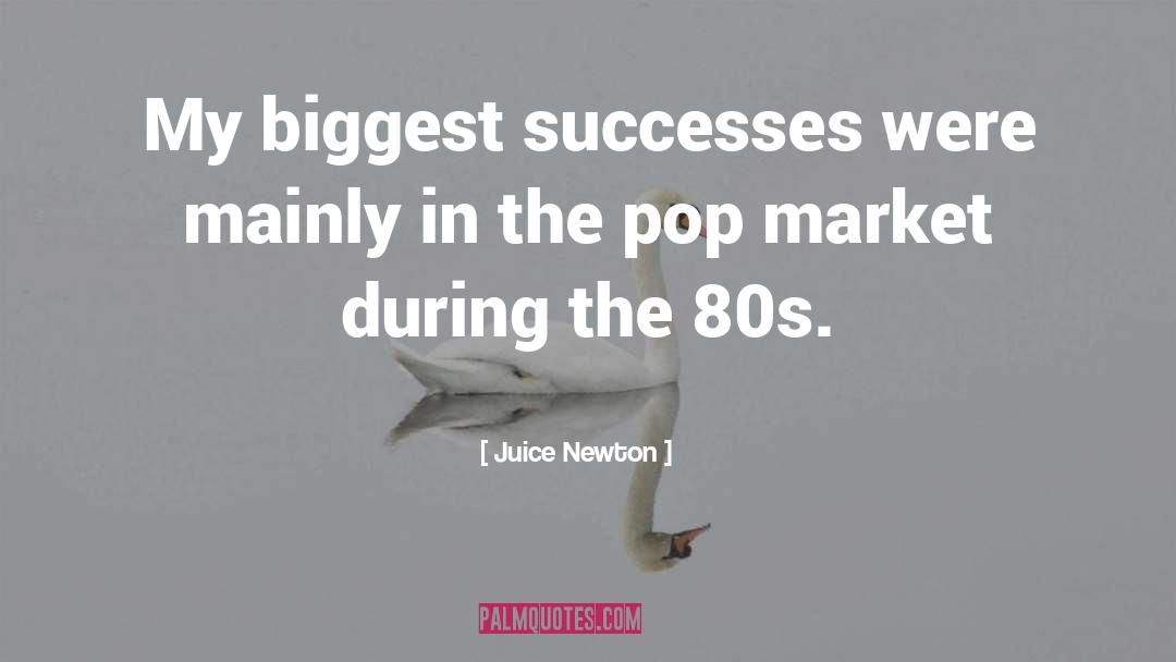 Successes quotes by Juice Newton
