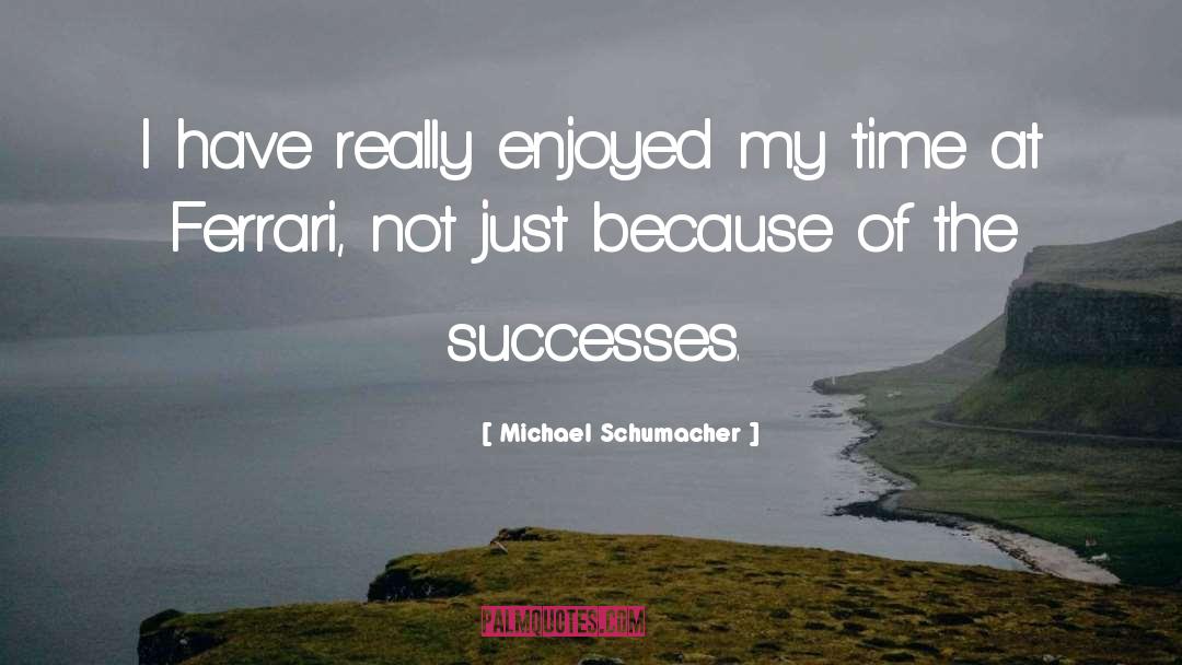Successes quotes by Michael Schumacher
