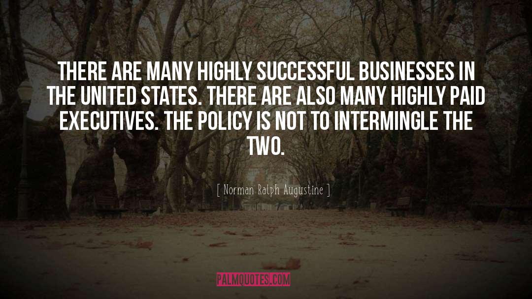 Successful Business quotes by Norman Ralph Augustine