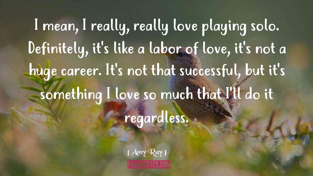 Successful Career quotes by Amy Ray