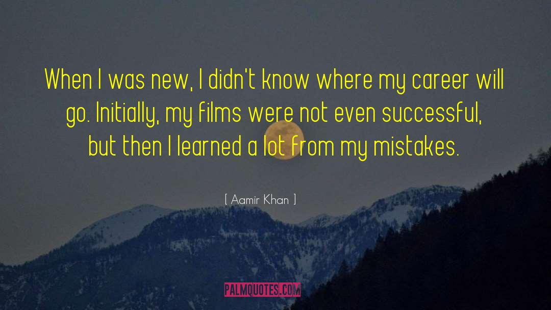 Successful Career quotes by Aamir Khan