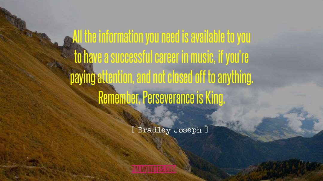 Successful Career quotes by Bradley Joseph