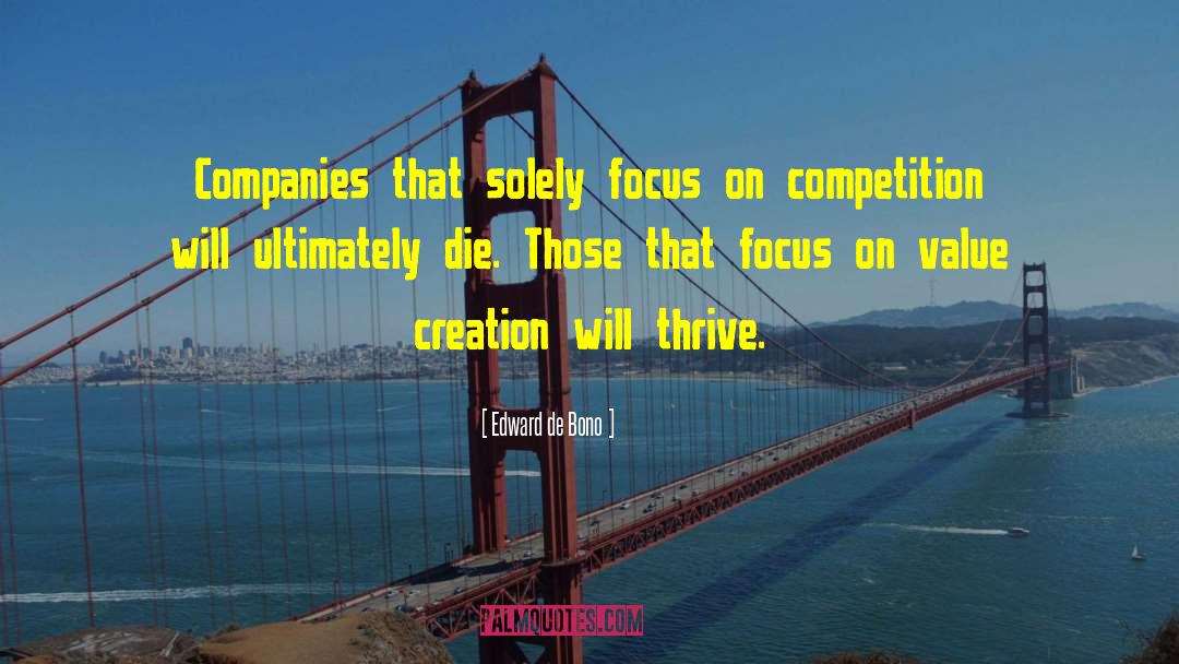 Successful Companies quotes by Edward De Bono