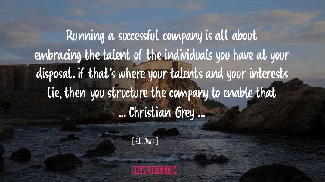 Successful Company quotes by E.L. James