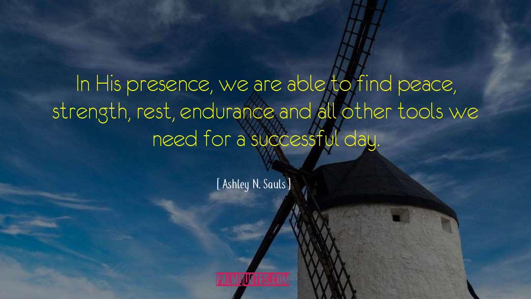 Successful Day quotes by Ashley N. Sauls