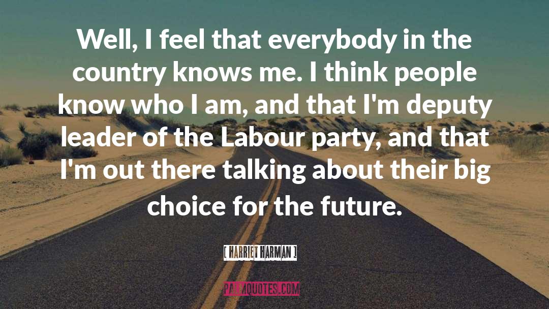 Successful Future Leader quotes by Harriet Harman
